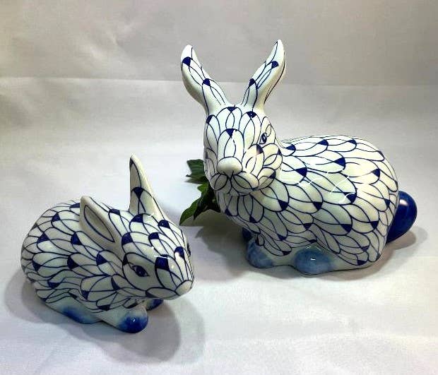 Sea Island Imports, Inc. - Wholesale Decorative Figurine - Bunny Rabbit, Ears Down3