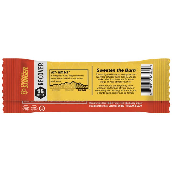One Bay Distribution - Wholesale Snack bar - Honey Stinger Nut + Seed Bar, 12 Pack, Almond & Pumpkin Seed2