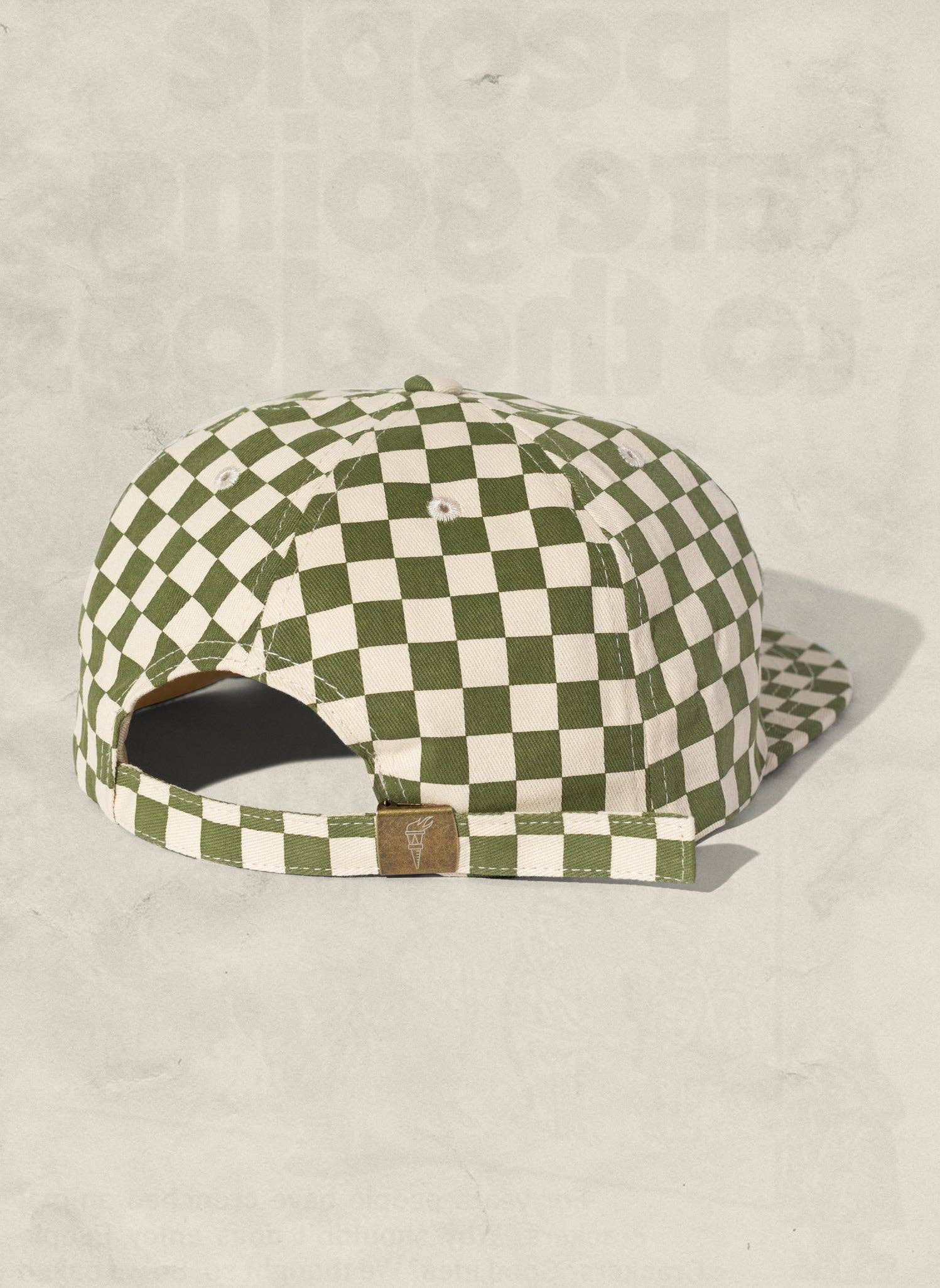 Weld Mfg. - Wholesale Flat Brim Cap - Unisex - Checkerboard Field Trip Hat™21