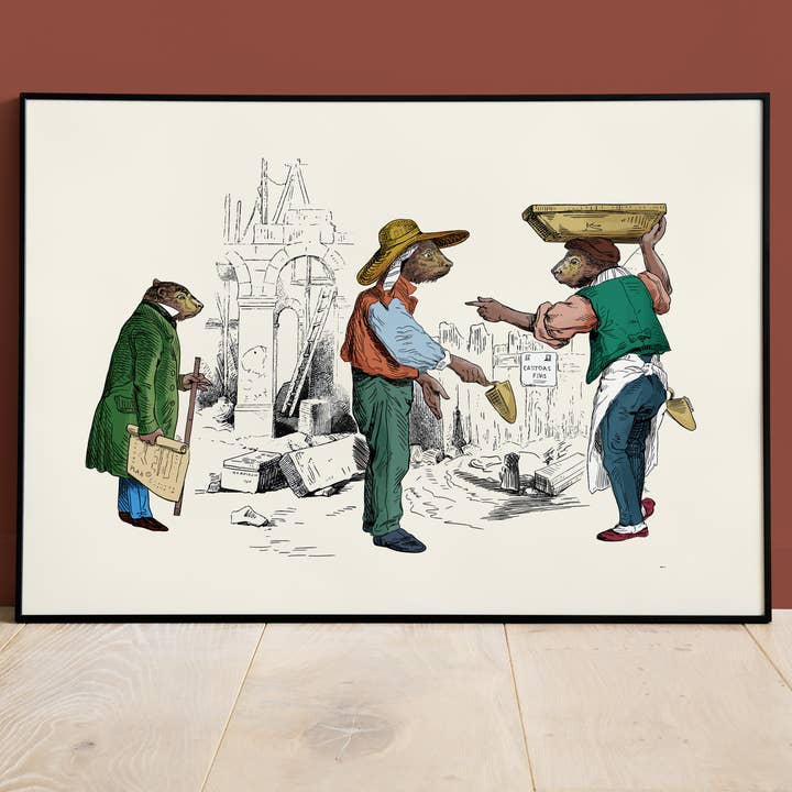 Display Animals Architecture - Beavers for wholesale by Colette de B.