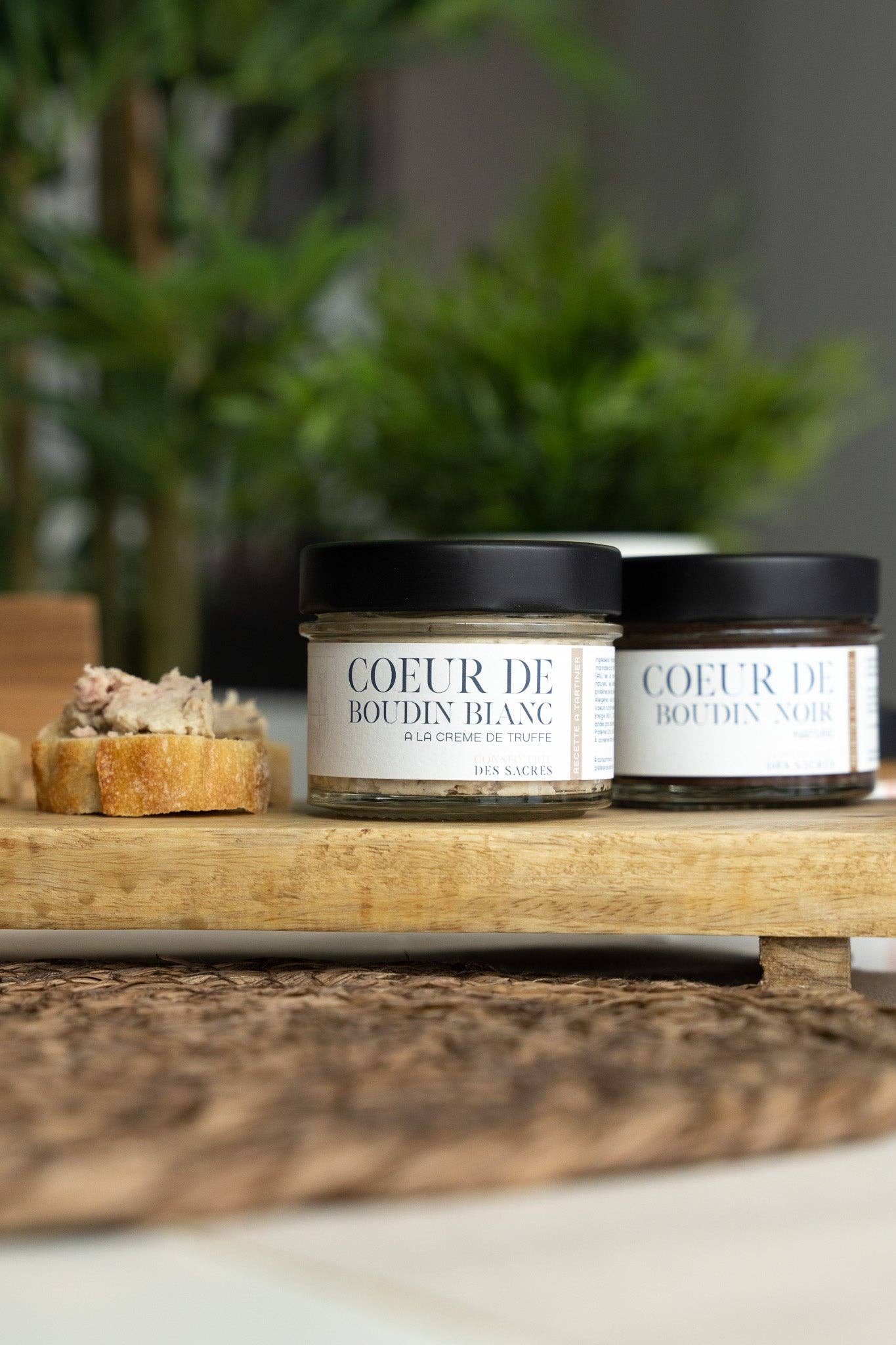 Conserverie des Sacres - Wholesale Pork - Heart of White Sausage Truffle Cream1