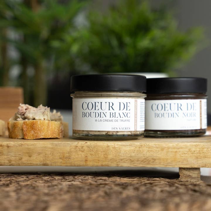 Conserverie des Sacres - Wholesale Pork - Heart of White Sausage Truffle Cream1