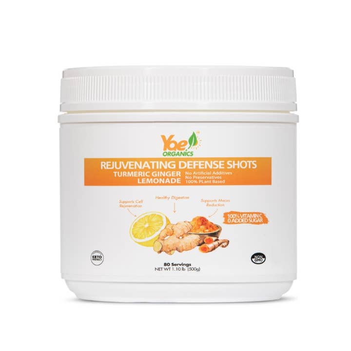 Yae Organics – Großhandel Pulverförmige Gesundheitsgetränke – Bio-Kurkuma-Ingwer-Limonade Verjün