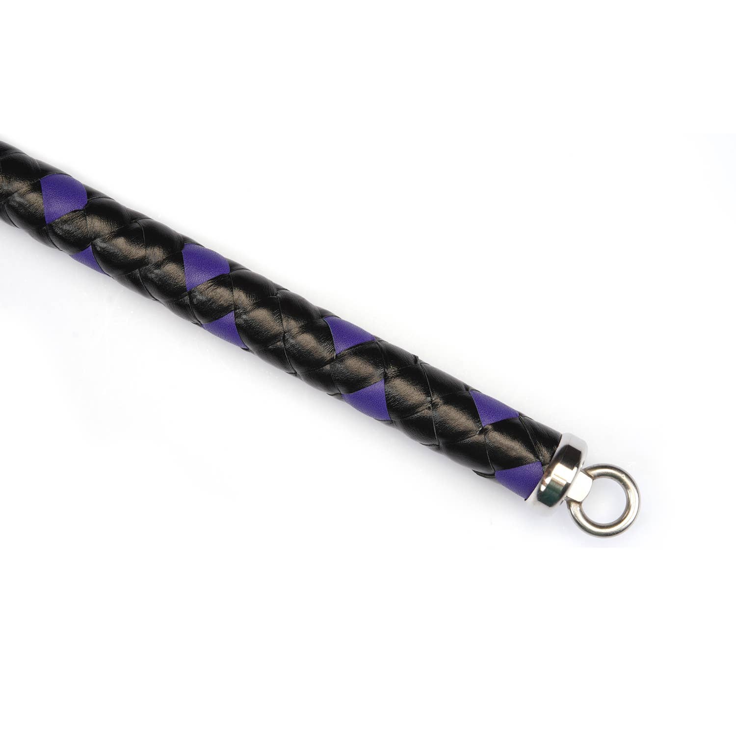 Liebe Seele - Wholesale Sex Toy - Dominatrix Customized Black/Purple Leather Whip Sex Toy2