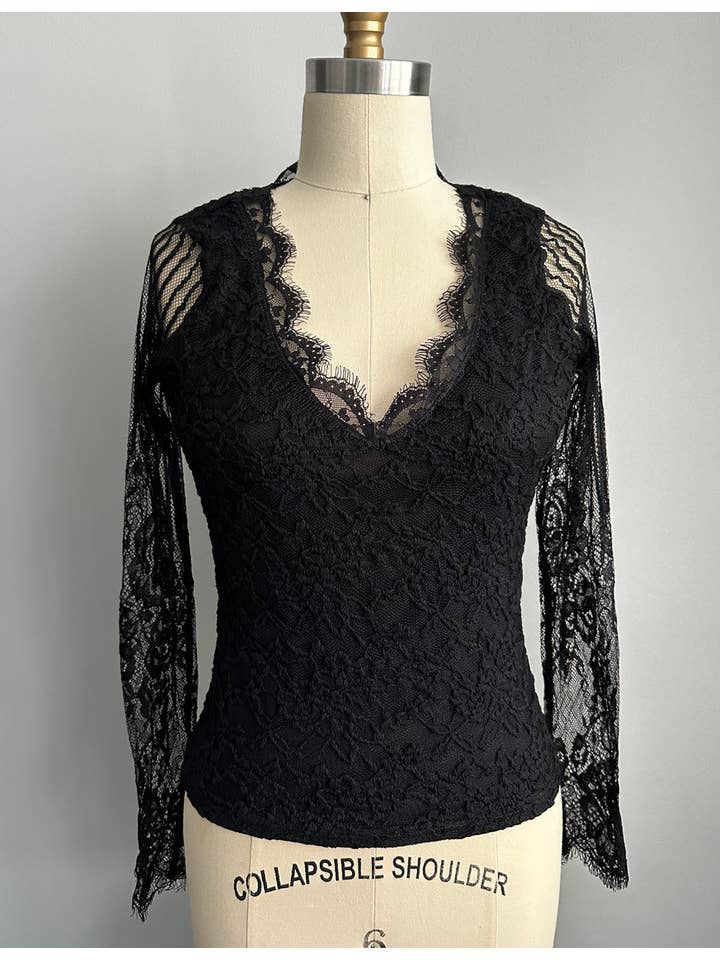 The Oblong Box Shopâ„¢ - Wholesale Blouse - Women's - Victorian Lace Top - RESTOCKED