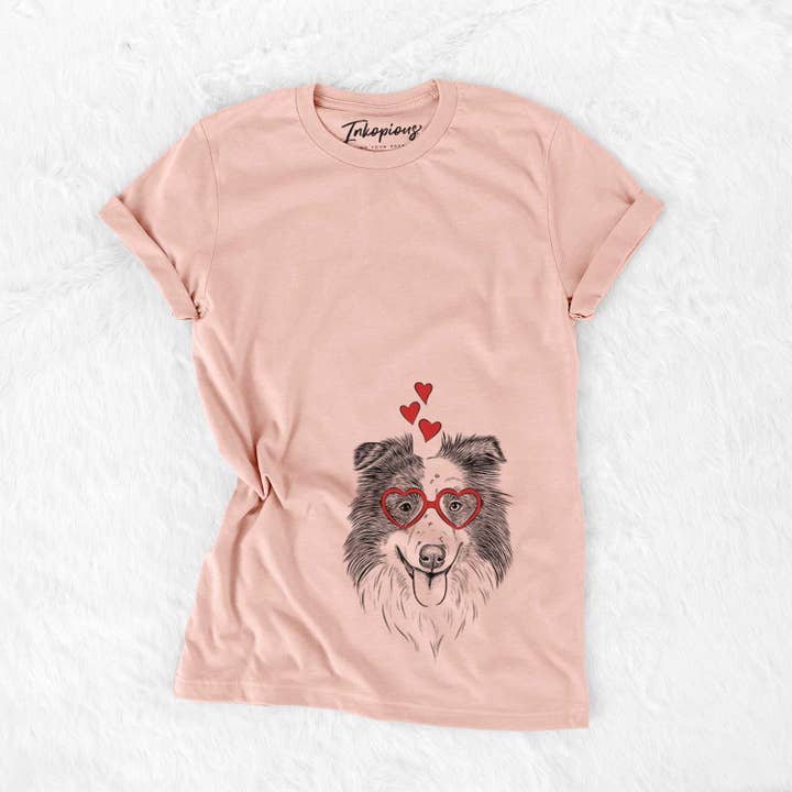 Lady Bug the Border Collie - Bella Canvas Unisex Crewneck for wholesale by Inkopious