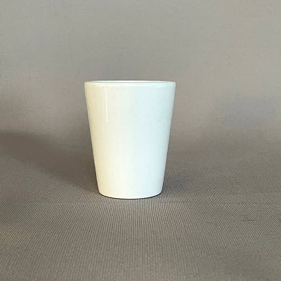 B.Berish - Wholesale Shot Glass - Ceramic Shot Glass Custom Print - 1.5oz Great Bar Accessory2