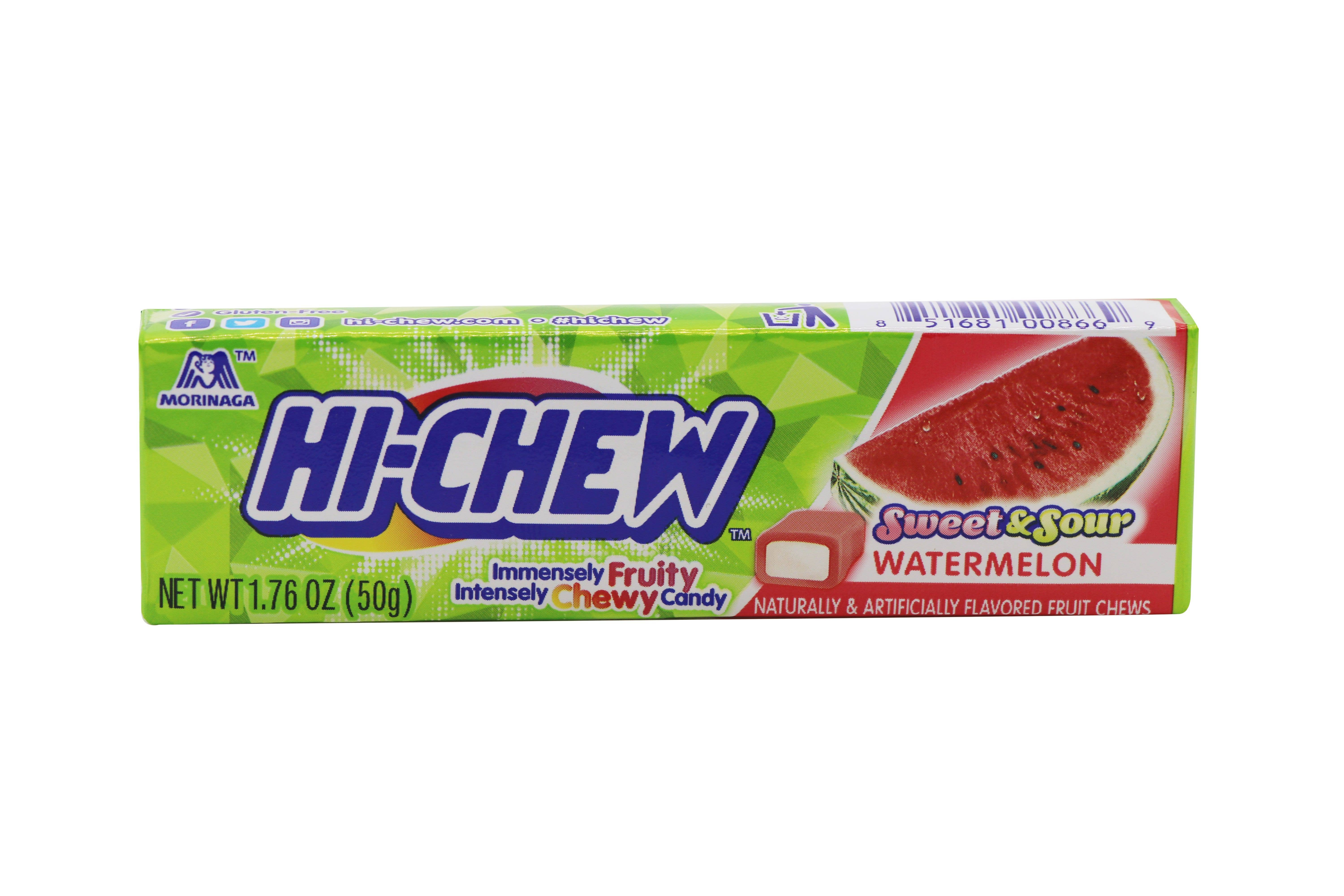 Grandpa Joe's Candy Shop - Wholesale Taffy - Hi-Chew Candy Watermelon Flavored, 15ct1