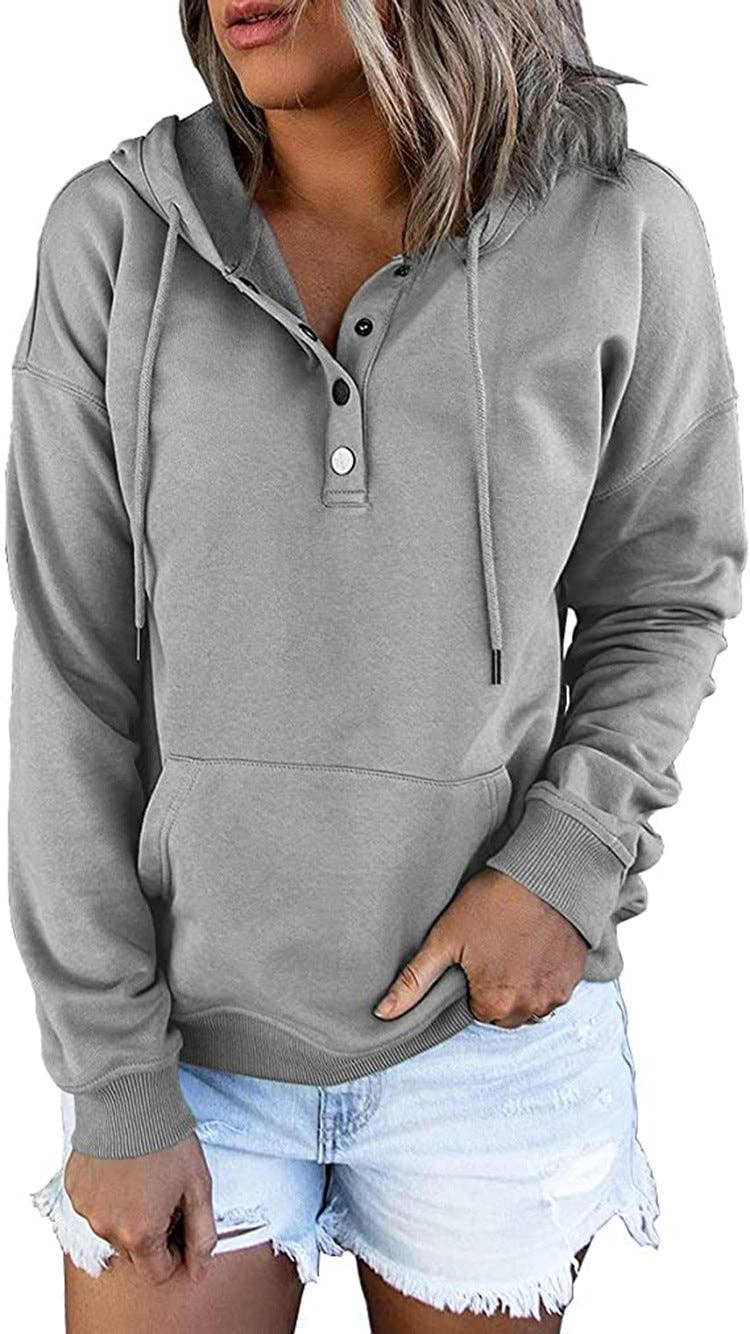 Masyal - Wholesale Hoodie - Dames - Casual sweatshirt met lange mouwen, capuchon en trekkoord5