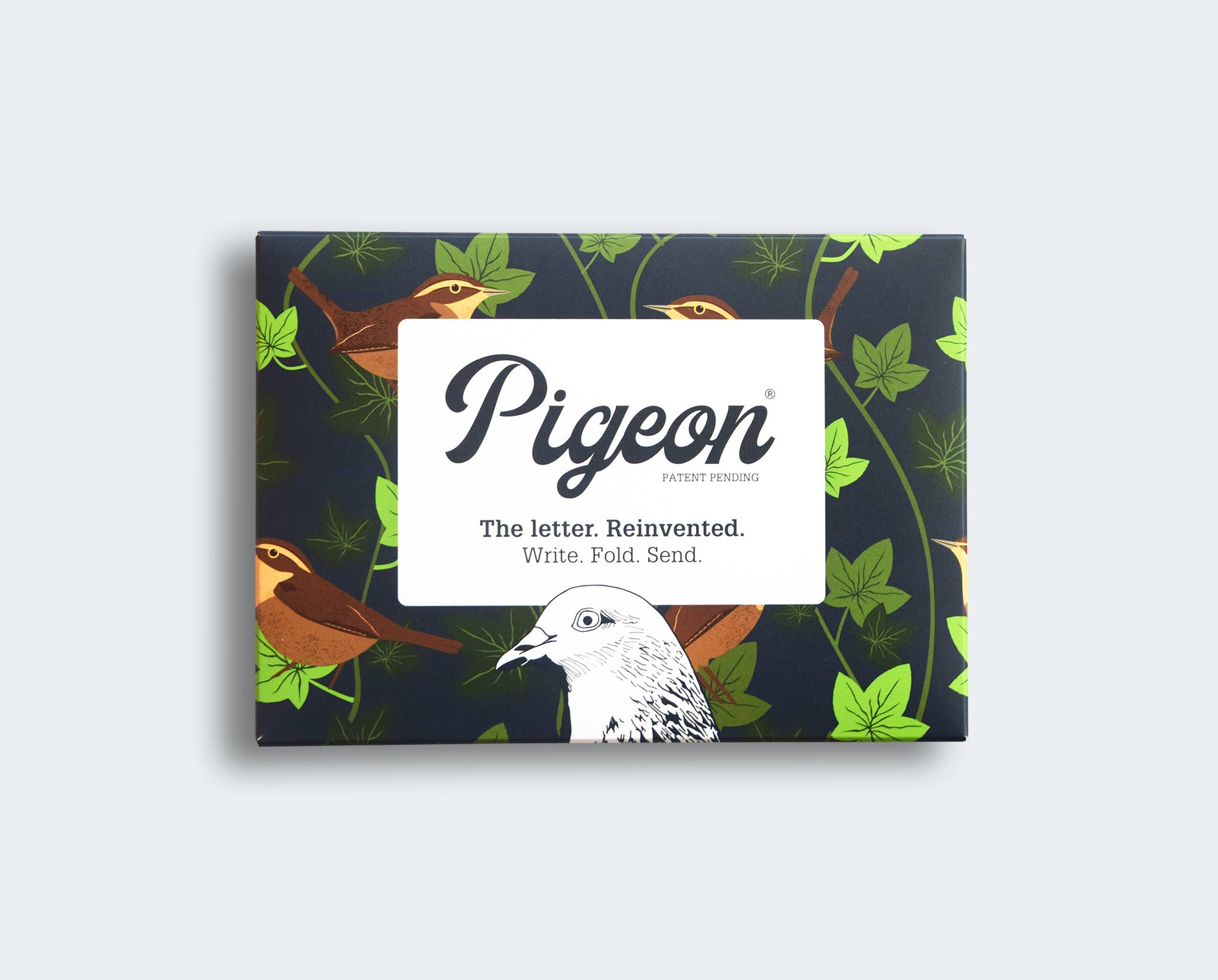 pigeonposted - Vente Assortiments de papeterie/cartes - Pack de 6 lettres pliables Robin & Wren Pigeon
