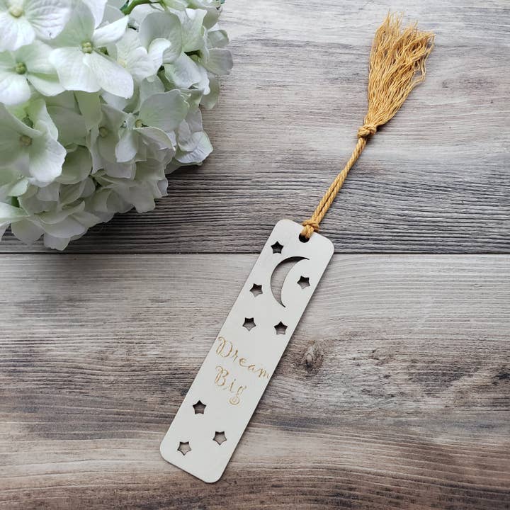 Gone Rogue Boutique - Wholesale Bookmark - Small Bookmark with cotton tassel- 10 versions7