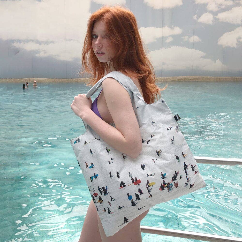 LOQI LLC - Wholesale Tote Bag - Unisex - MARTIN PARR Cornwall England Recycled Bag0