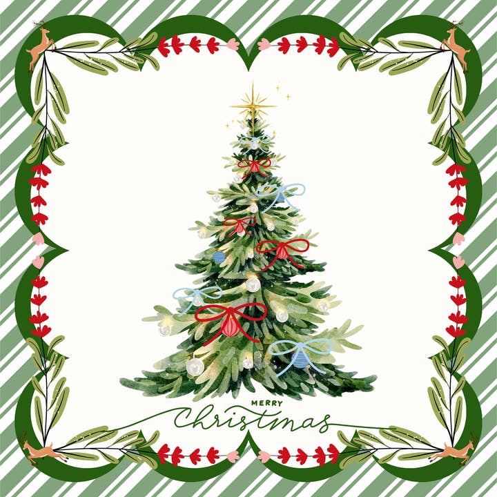 Christmas Paper Placemat for wholesale by Shop Damus