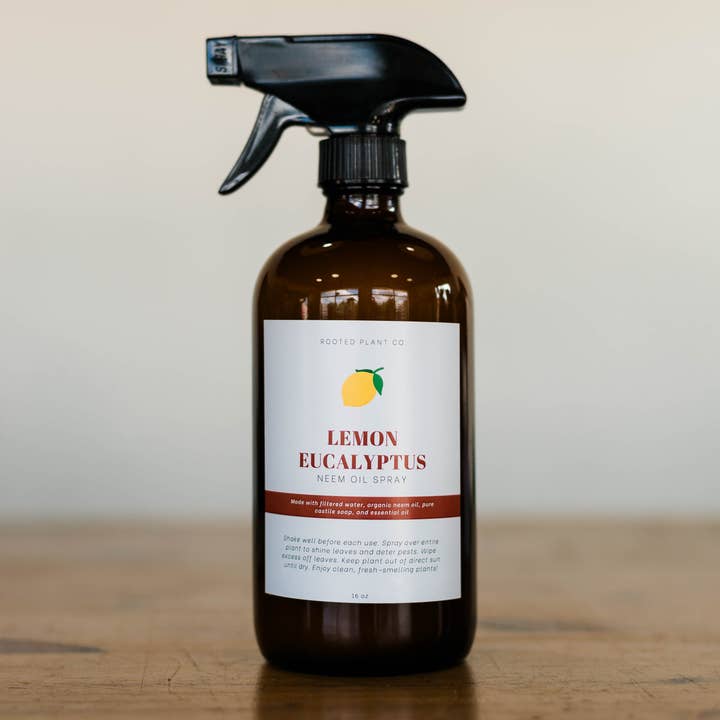 Rooted Plant Co. - Wholesale Plant Mister - Lemon Eucalyptus Neem Oil Plant Spray0
