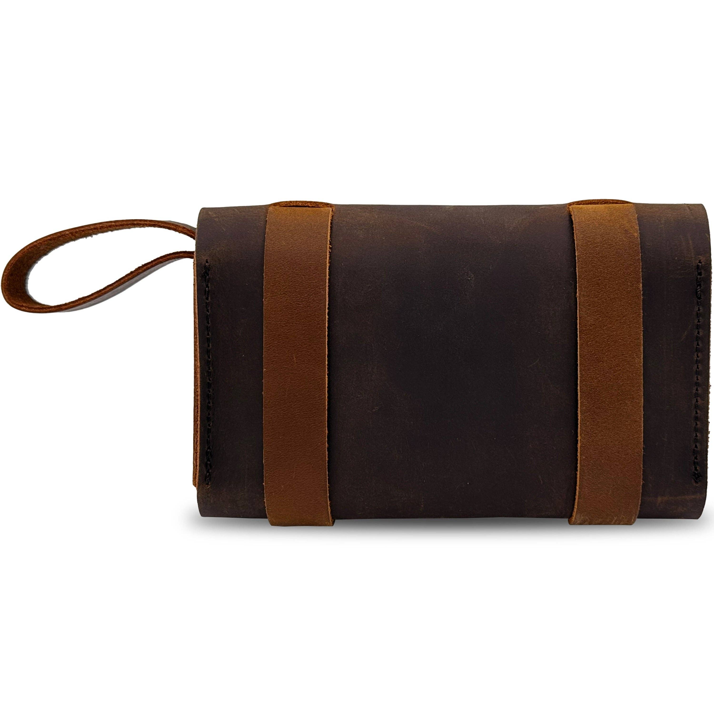 BattlBox - Wholesale Spice Rack - Spice Holder Travel Spice Pouch Leather Spice Wallet w/ Jars4