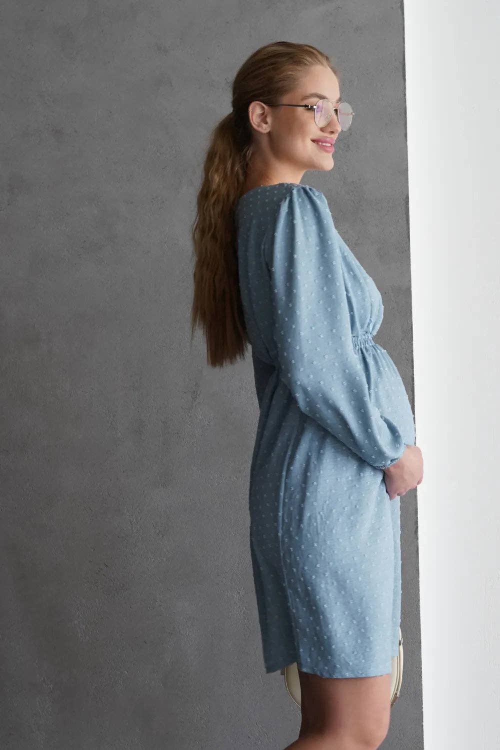 Maternity Clothing – wholesale Klänning - Mamma – Mammaklänning 449776311