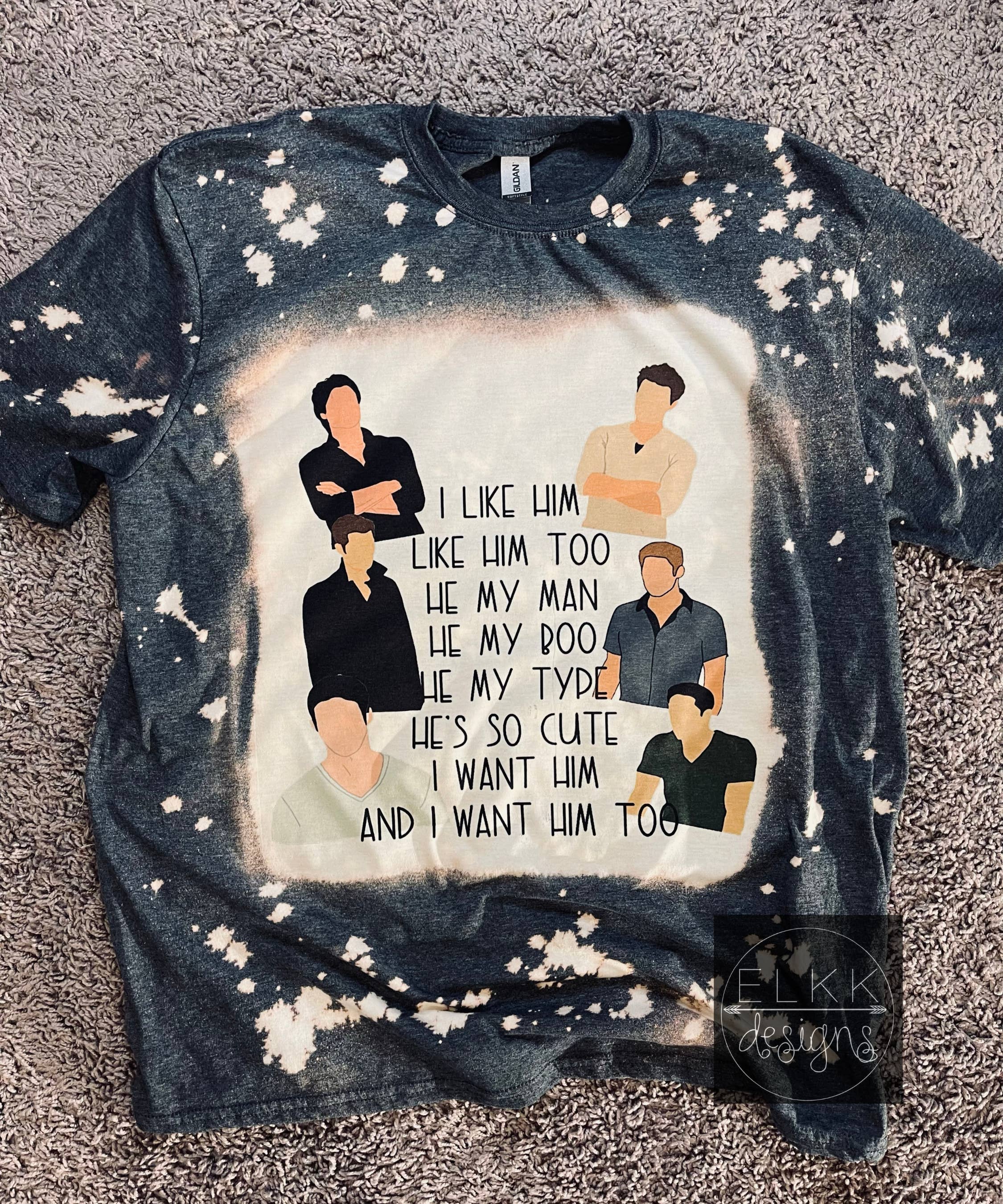 Elkk Designs - Wholesale Screen Printed T-Shirt - Women's - Vampire Diaries tee