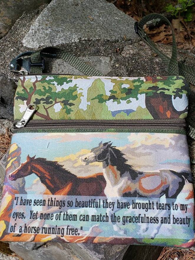 Horse Themed Travel/Casino Bag for wholesale by Old Bagzz