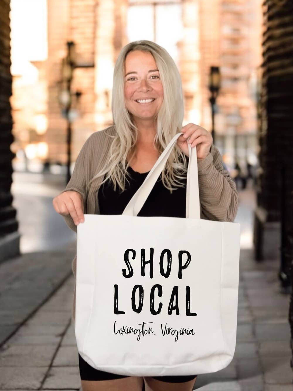 521handmade - Wholesale Tote Bag - Women's - Shop Local Canvas Tote Bag2