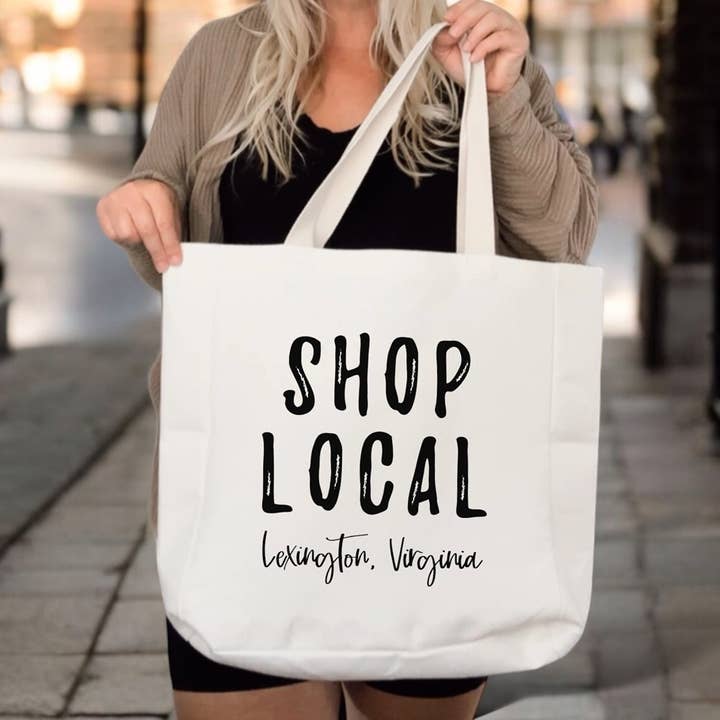 521handmade - Venta al por mayor Bolsa de asa- Mujer - Bolsa de lona Shop Local2