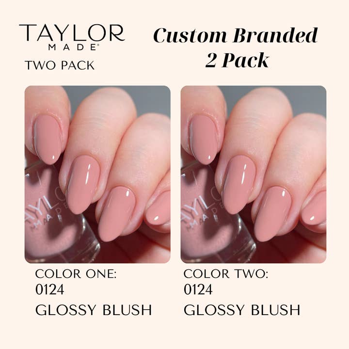 Taylor Made Polish - Vendita all'ingrosso Smalto per unghie - Smalto per unghie personalizzato: confezione da 2 a lunga tenuta + vegano + non tossico