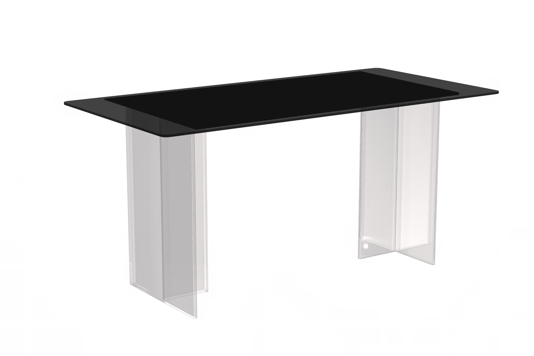 LeisureMod - Wholesale Side Table - Kova Rectangular Dining Table with Stone or Glass Top0