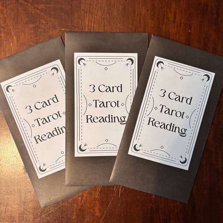 Three Card Tarot Reading - Past, present, future for wholesale by Dreamscapes