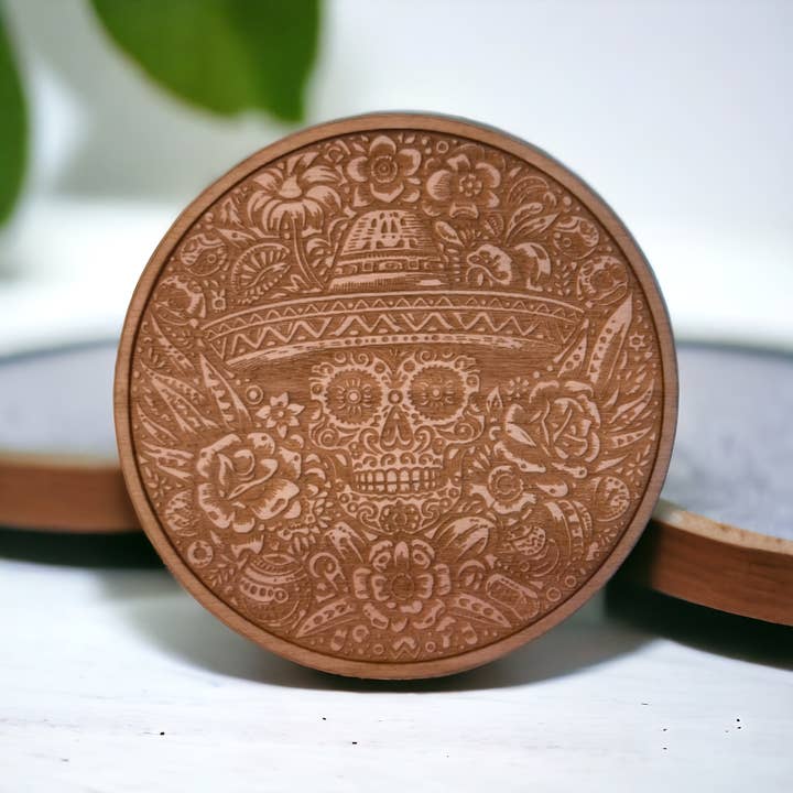 Studio Rima - Wholesale Coasters - Set of 6 Mexican Patterns Coasters - Perfect Gift3