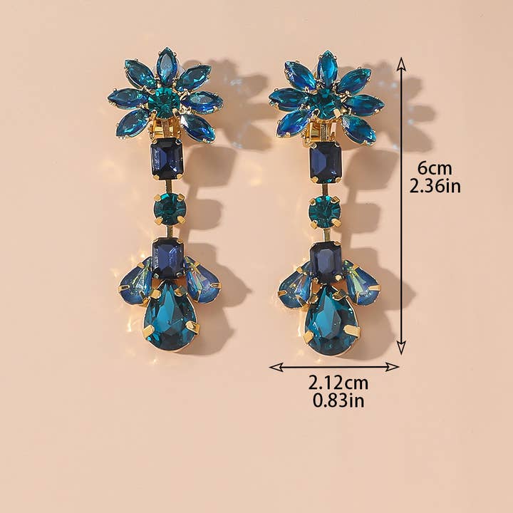Blossom bijoux - Wholesale Clip-On Earrings - 25AHBOL005 Clip Earrings