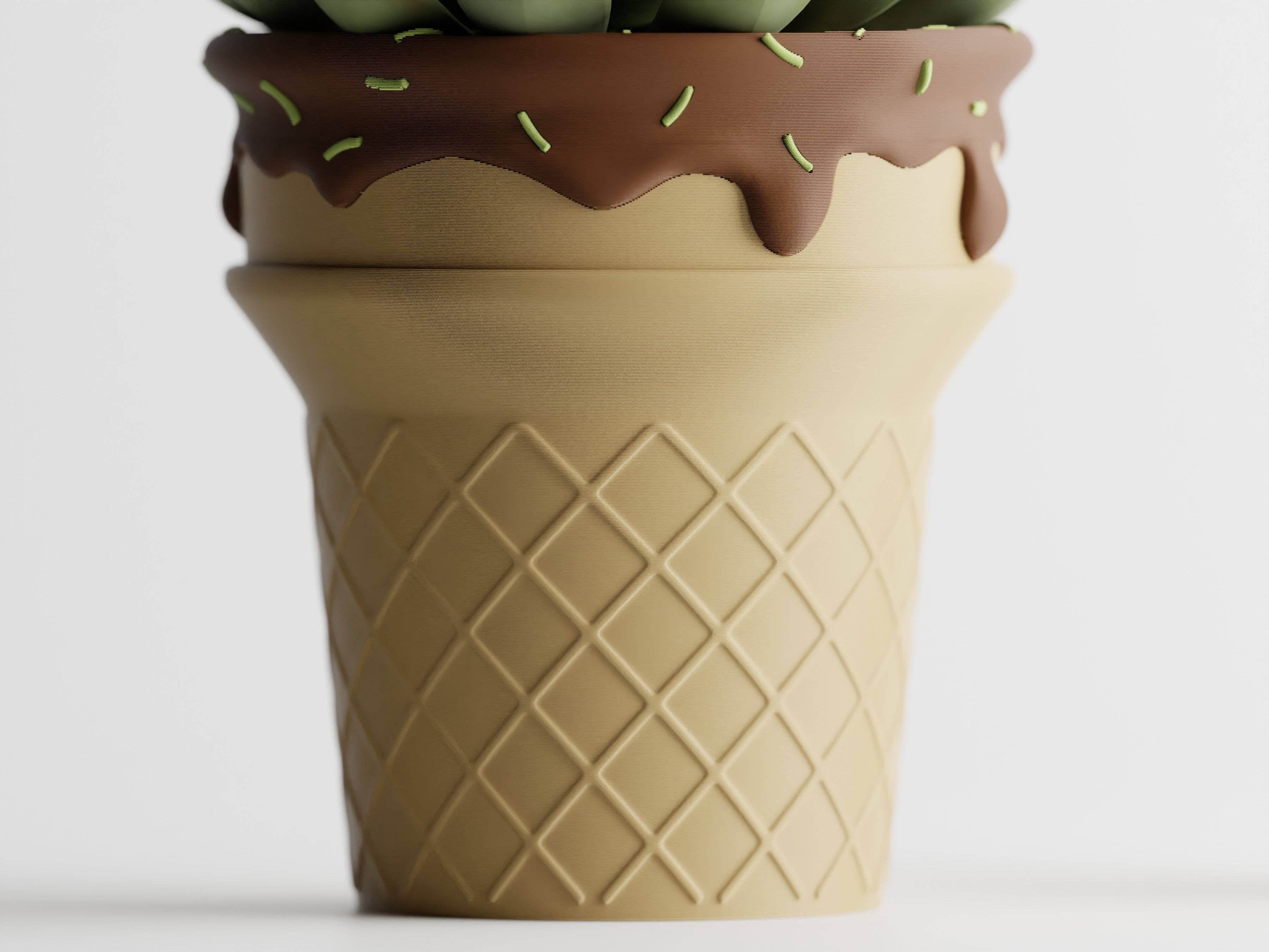 The Butler's Company – Engroshandel Plantekrukke – Cake Cone urtepotte | Blomsterpotte til indendørs og udendørs brug4