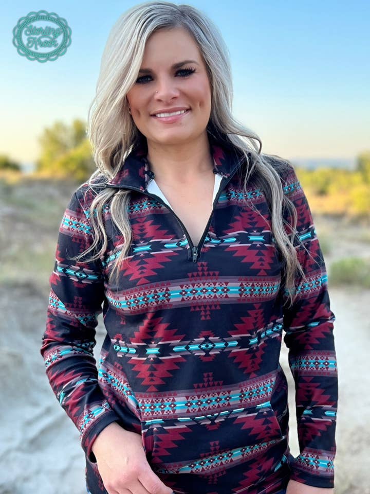 The Crimson Valley Pullover for wholesale by Sterling Kreek