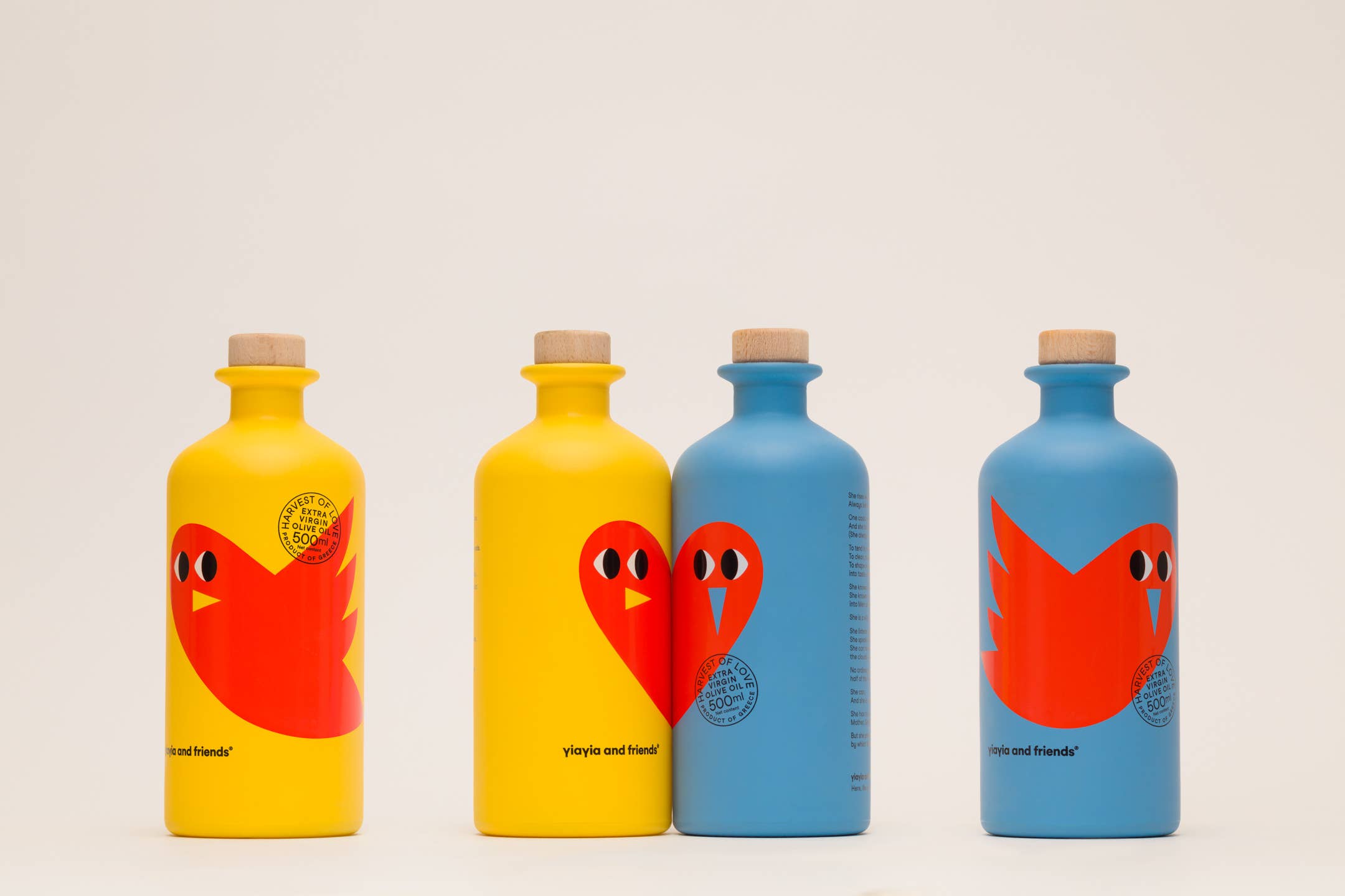 yiayia and friends - Wholesale Olive Oil - Extra virgin olive oil – Harvest of Love 500 ml x22