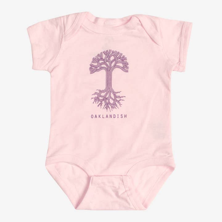 Infant Oaklandish Classic Logo One-Piece for wholesale by Oaklandish