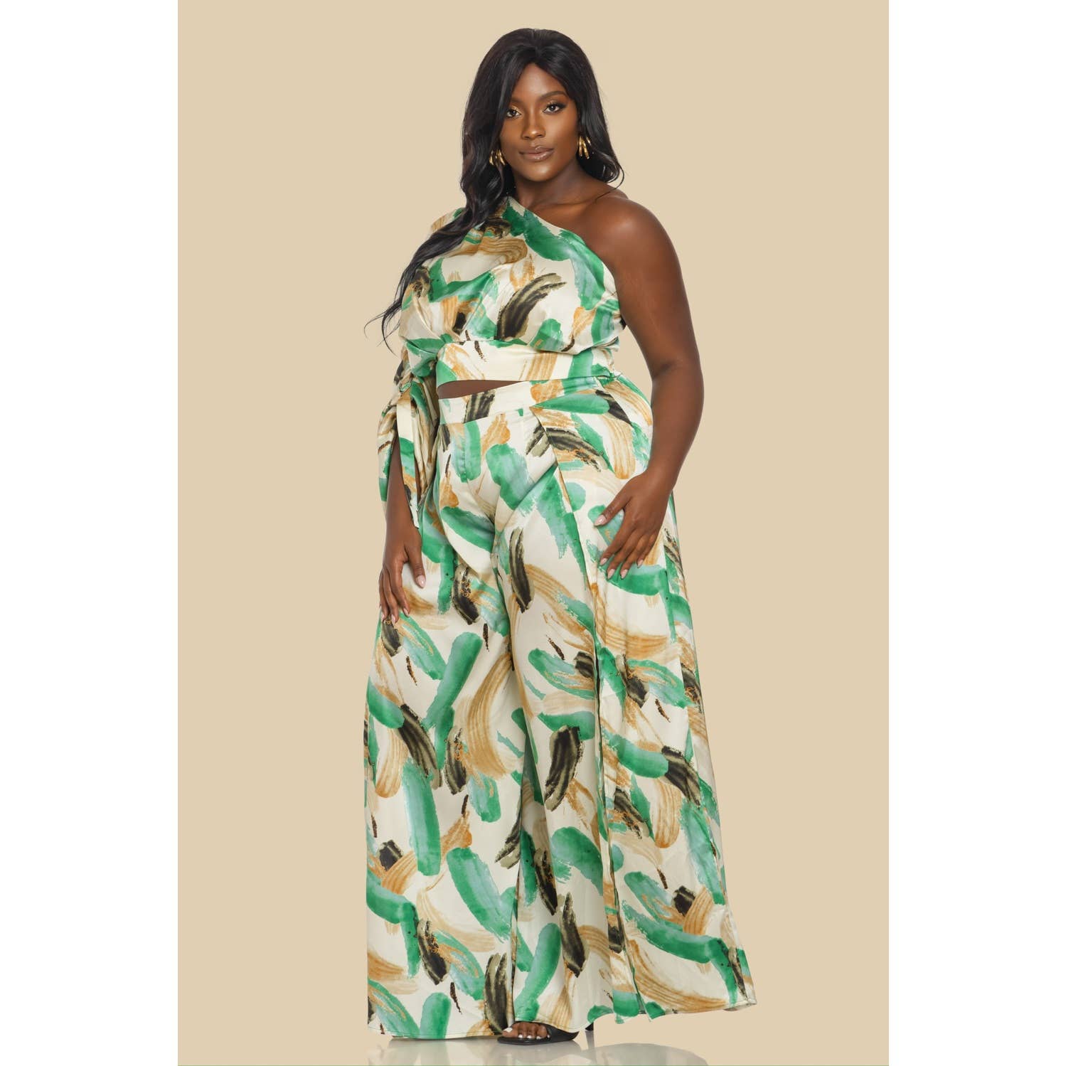 The Sang - Vente Jupe – femme - PLUS D'ENSEMBLES DE HAUT ET DE PANTALON IMPRIMÉS À UNE ÉPAULE9