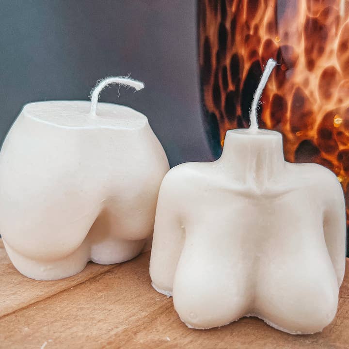 Brickstar Belgium – wholesale Novelty candle – Boobs & Butt Candle Set