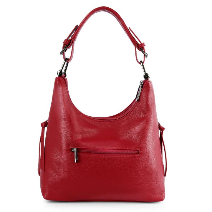 Handbag Express - Wholesale Shoulder Bag - Women's - Whimsical Rhinestone Floral Hobo Handbag