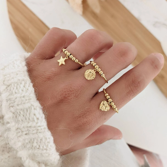 Bliche – Anel de banda por atacado – Anel Delight0