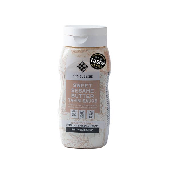 Med Cuisine EU - Wholesale Sauce - Sweet Sesame Butter Tahini Sauce - 310Gr