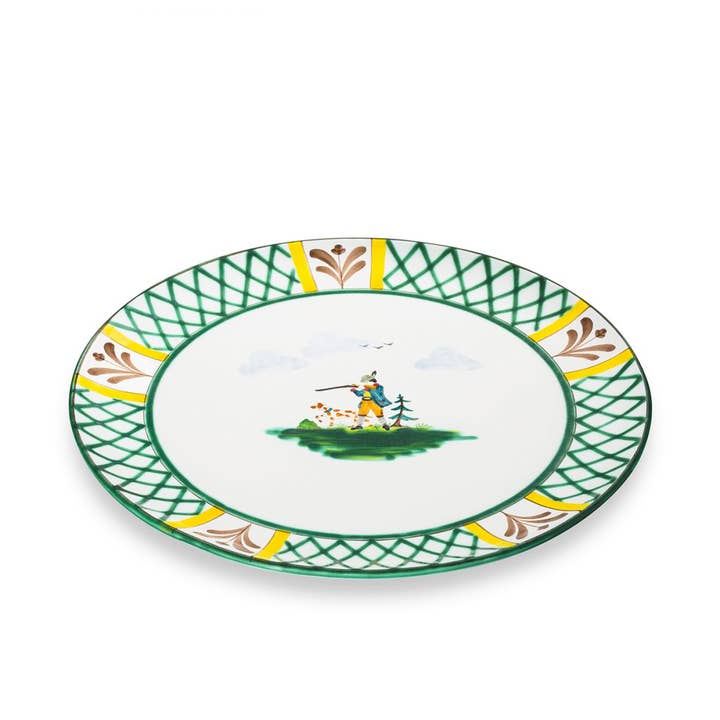 Gmundner Keramik Handels GmbH - Wholesale Dinner Plate - Hunting, underplate cup (diameter 32 cm)