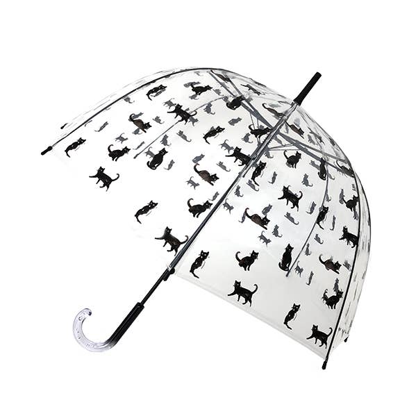 SMATI - Wholesale Umbrella - Women's - Transparent Dome Umbrella Cat
