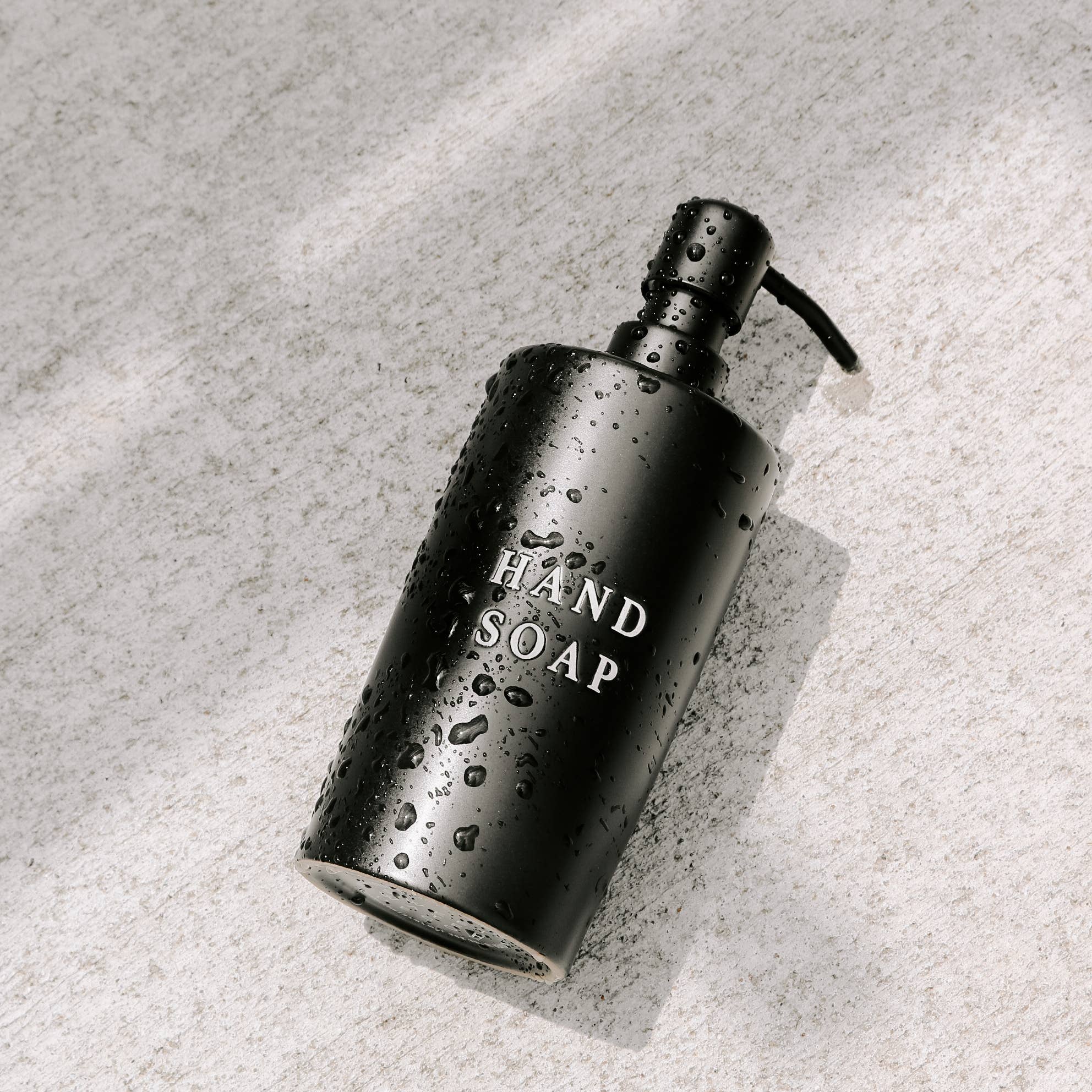 Sweet Water Decor - Wholesale Soap Dispenser - 15oz Black Stoneware Hand Soap Dispenser- Home Decor & Gifts2