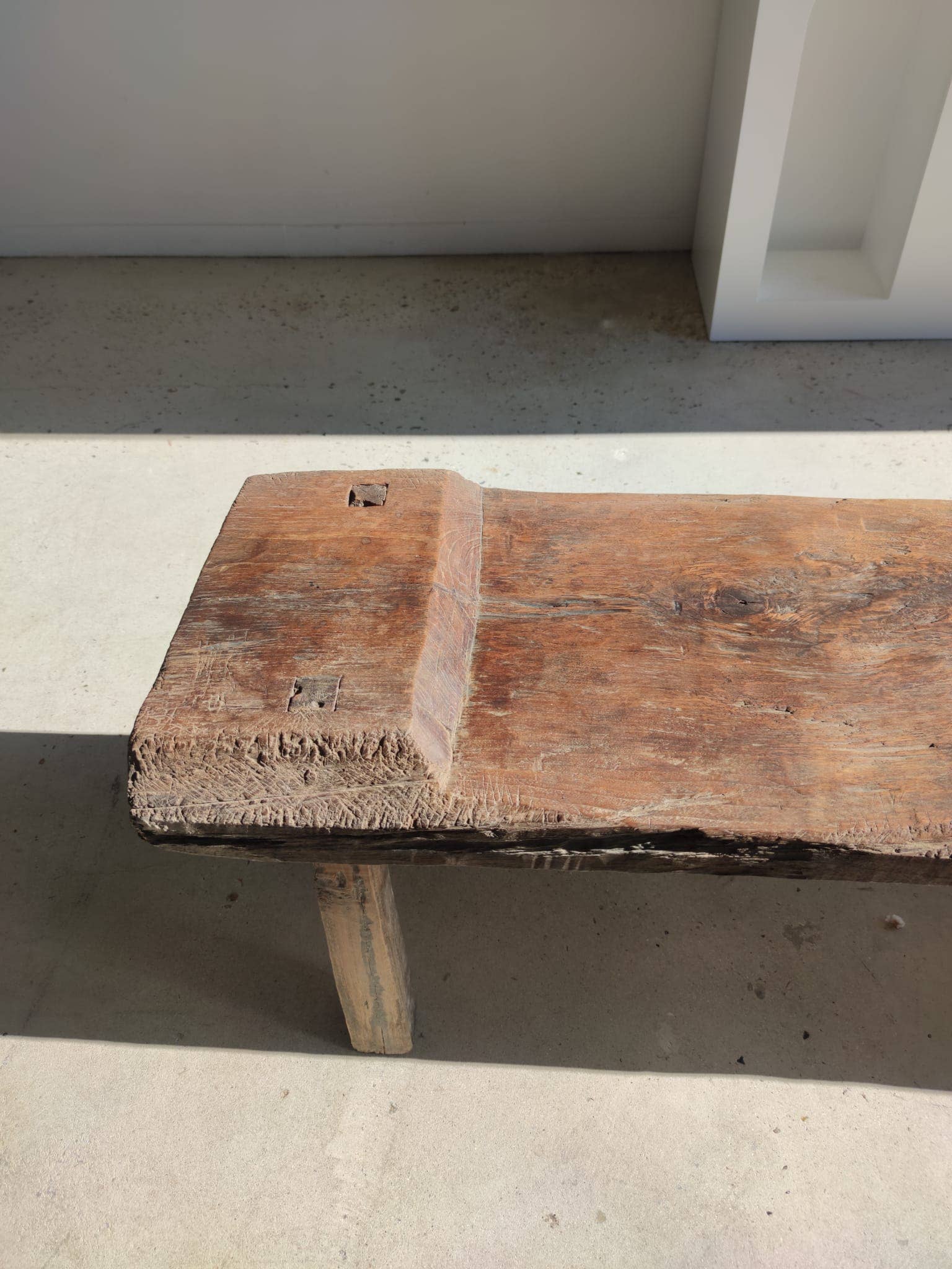 Office Objets - Wholesale Bench - Very large antique teak bench H:50cm L:2m0637