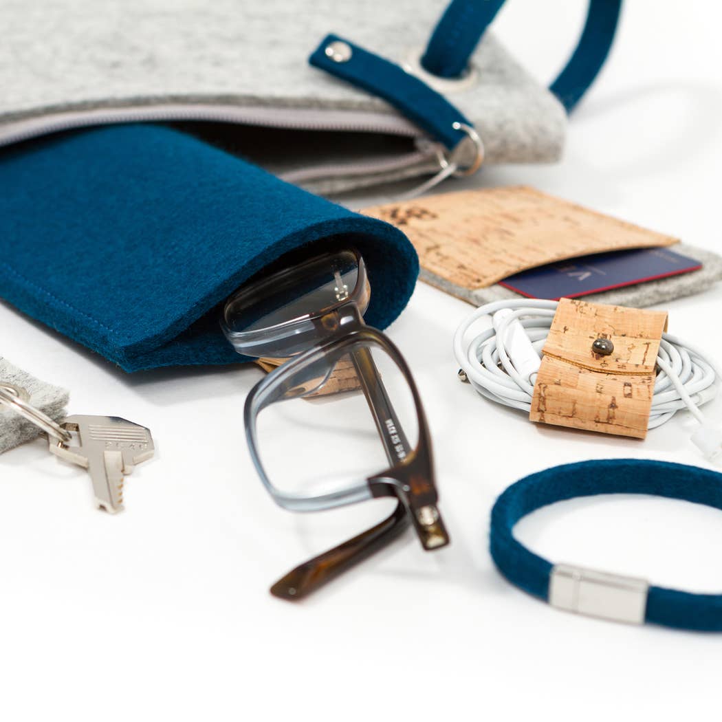 Studio 82° - Venta al por mayor Funda/estuche para gafas - Unisex - Manga de gafas - Fieltro de lana merino10