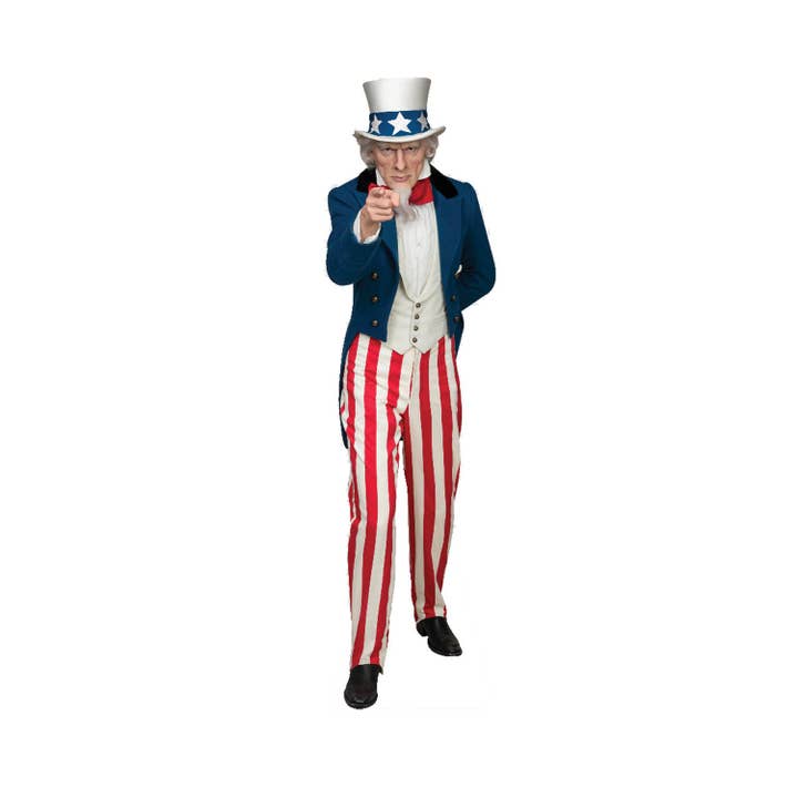 AAHS Enterprises - Wholesale Decorative Figurine - Uncle SamCardboard Standup,6 Ft