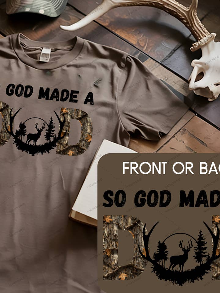 God Made..DAD for wholesale by Faithfully Designed