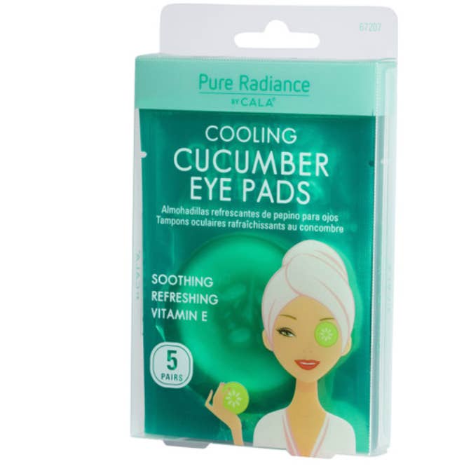 Best Beauty Group - Wholesale Eye Treatment Mask - CALA Cooling Cucumber Eye Mask Patches Spa (Pack of 5)1
