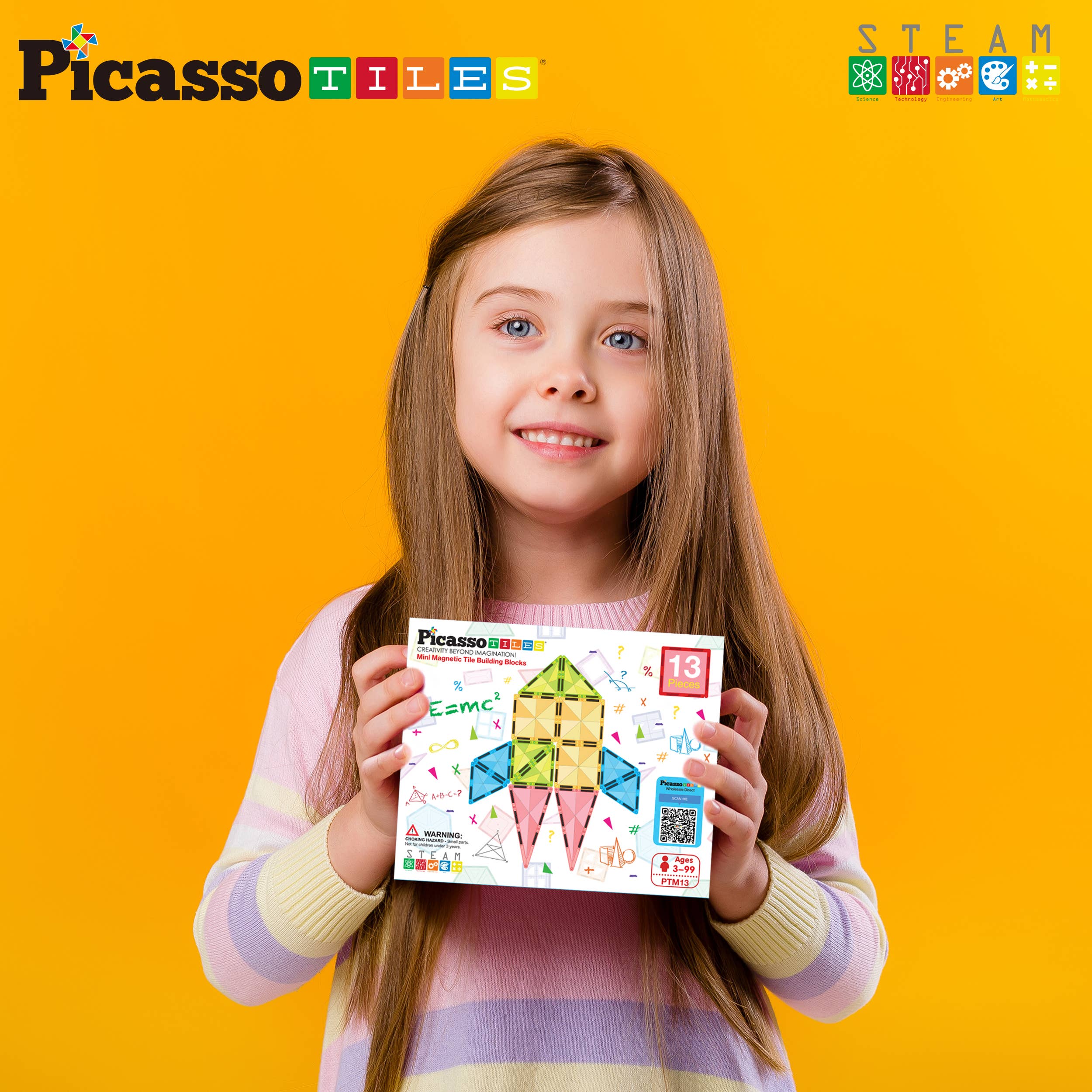 PicassoTiles - Wholesale Building Set - Kids - PicassoTiles 13pc Travel Size Magnetic Tile Building Set6