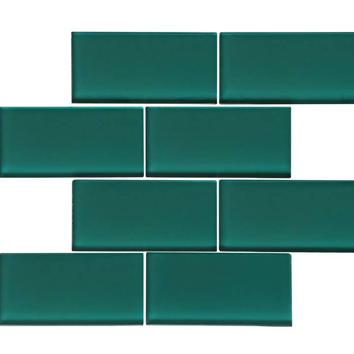 WS Tiles - Vente Carrelages muraux - Carreau de mosaïque en verre de 3" x 6", dosseret pour cuisine et salle de bain - 5 pieds carrés par carton79
