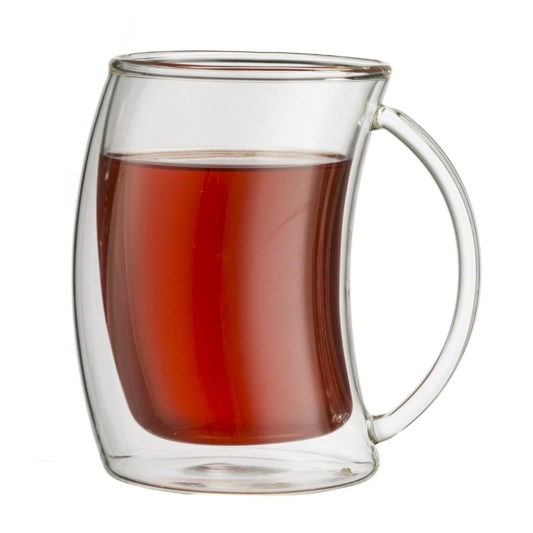 JoyJolt – Chávena de chá por atacado – Copos de café/chá isolados Caleo, 10 oz conjunto de 23