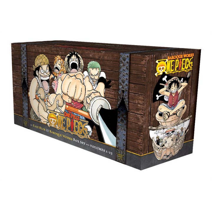 One Piece Box Set 1: East Blue and Baroque Works by Eiichiro Oda for wholesale by Simon & Schuster
